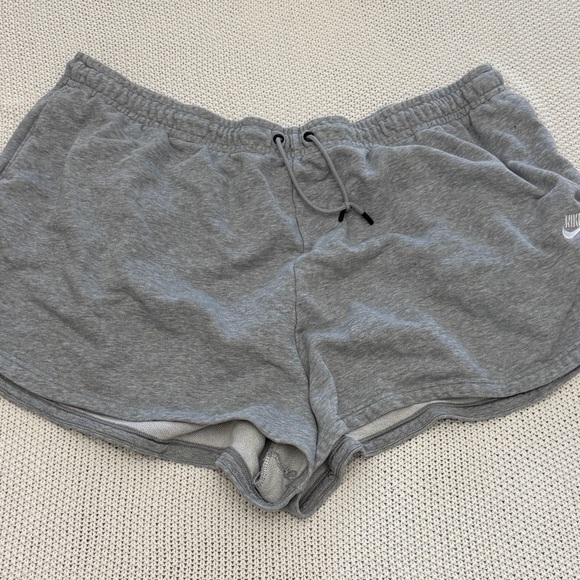 Nike Women's Athletic Gray Shorts - Picture 1 of 5